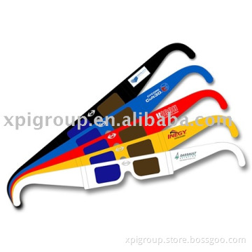 3D glasses/color code 3d glasses/Amber+Blue 3D glasses